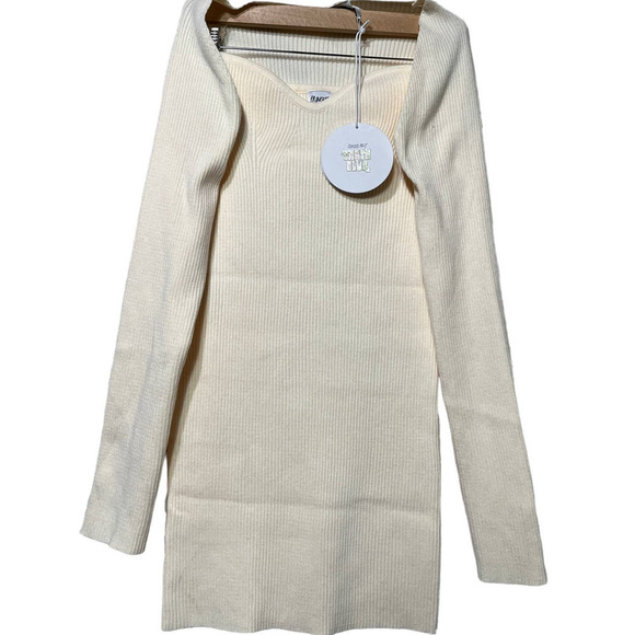 Princess Polly Hellie Mini Dress Cream / S-10 - Picture 11 of 16